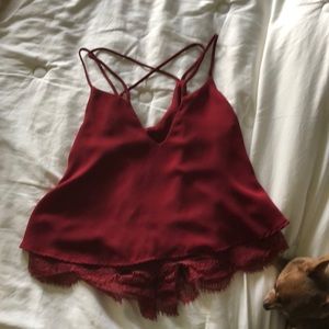 Dark Red tank